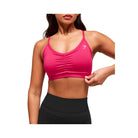 Gymshark Ruched Sports Bra - Medium Support Build Pink