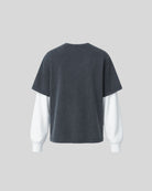 DOUBLE LAYERED TARGET TEE Fearlessundereverything