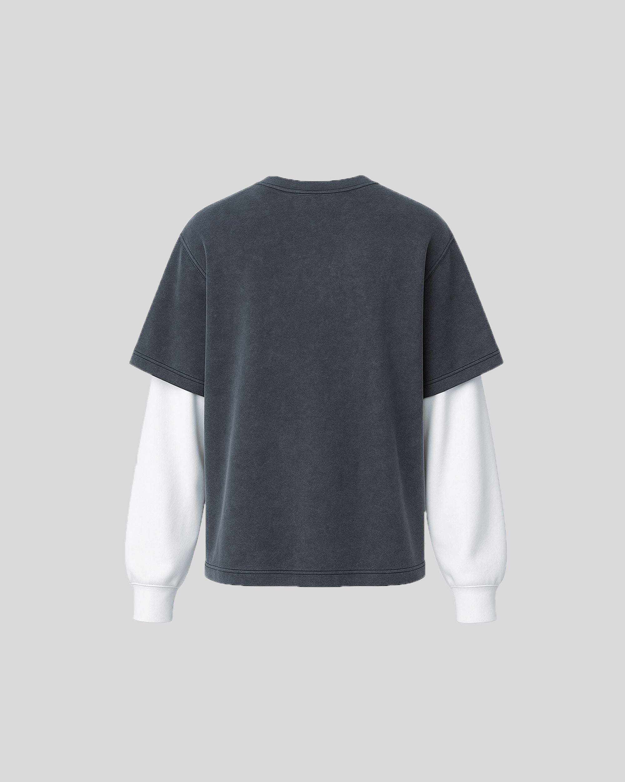 DOUBLE LAYERED TARGET TEE Fearlessundereverything