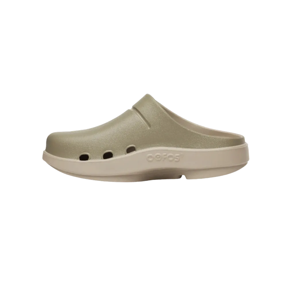 Oofos OOcloog Stacked Clog -Nomad & Foliage