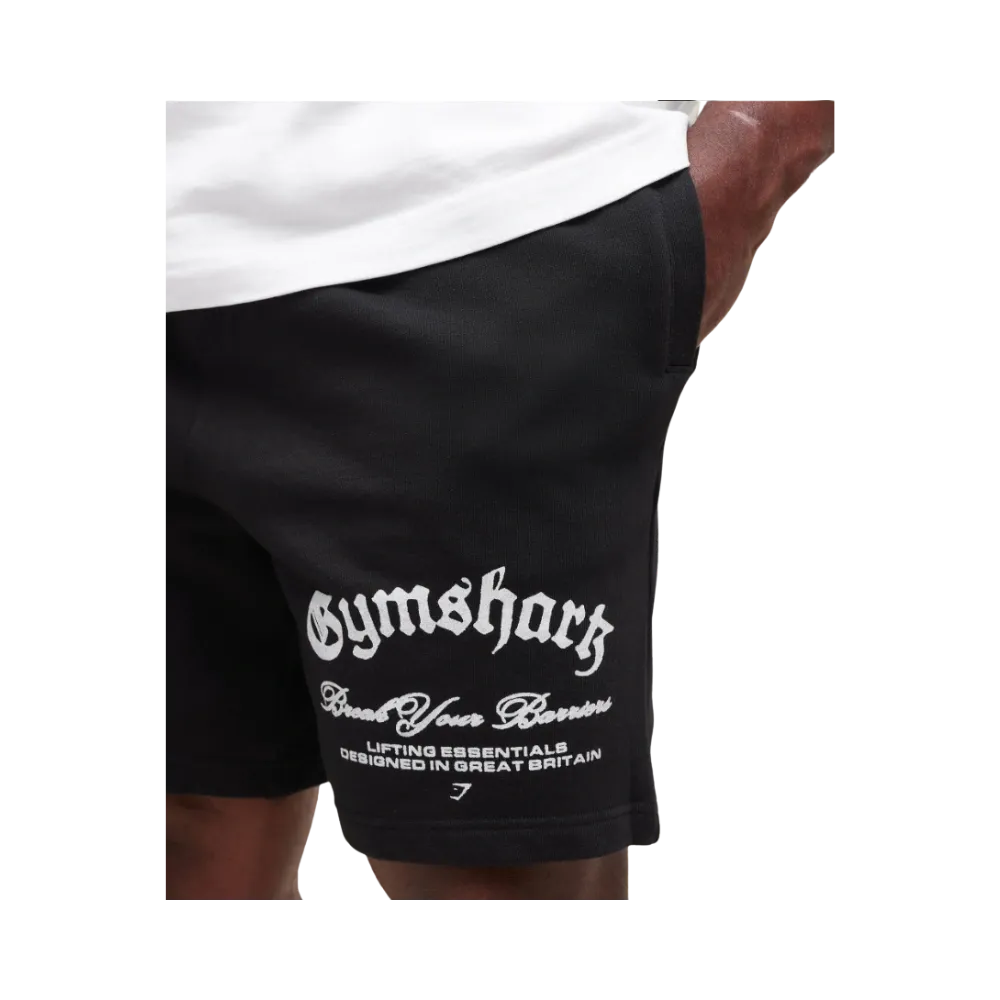 Gymshark Break Your Barriers Shorts Oversized Black