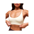 Gymshark Everyday Seamless Racerback Sports Bra - Light Support Soft White
