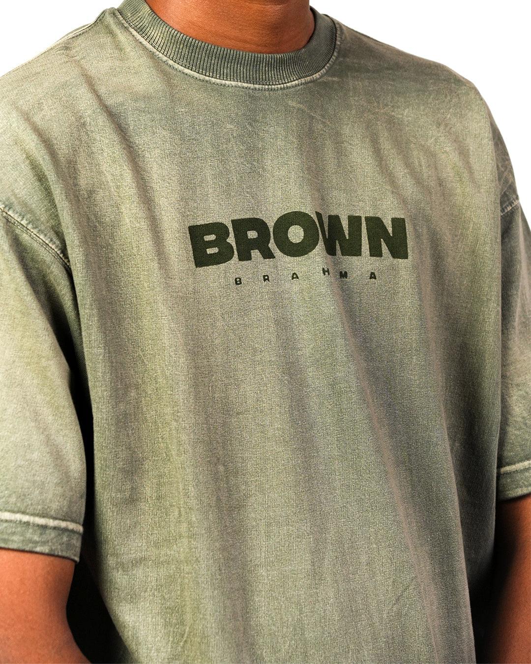 Forest Green // Box Fit Oversized Unisex T-shirt - dawntown