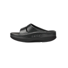 Oofos OOmega OOahh Stacked Sandal - Black Sparkle