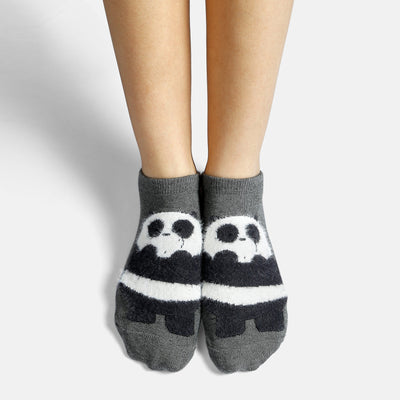 Women’s We Bare Bears Themed Fur Ankle Socks