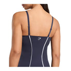 Gymshark Contour Stitch Tank with Shelf Heavy Blue