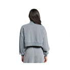 Gymshark Whitney 1/4 Zip Iron Blue