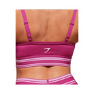 Gymshark Retro Sports Bra - Light Support Winning Pink