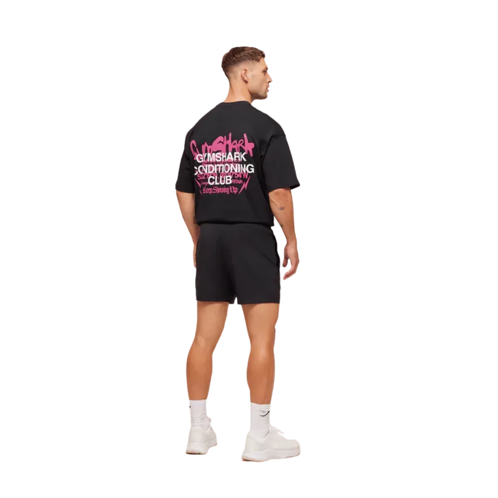 Gymshark GSCC T-Shirt Oversized Fit Black