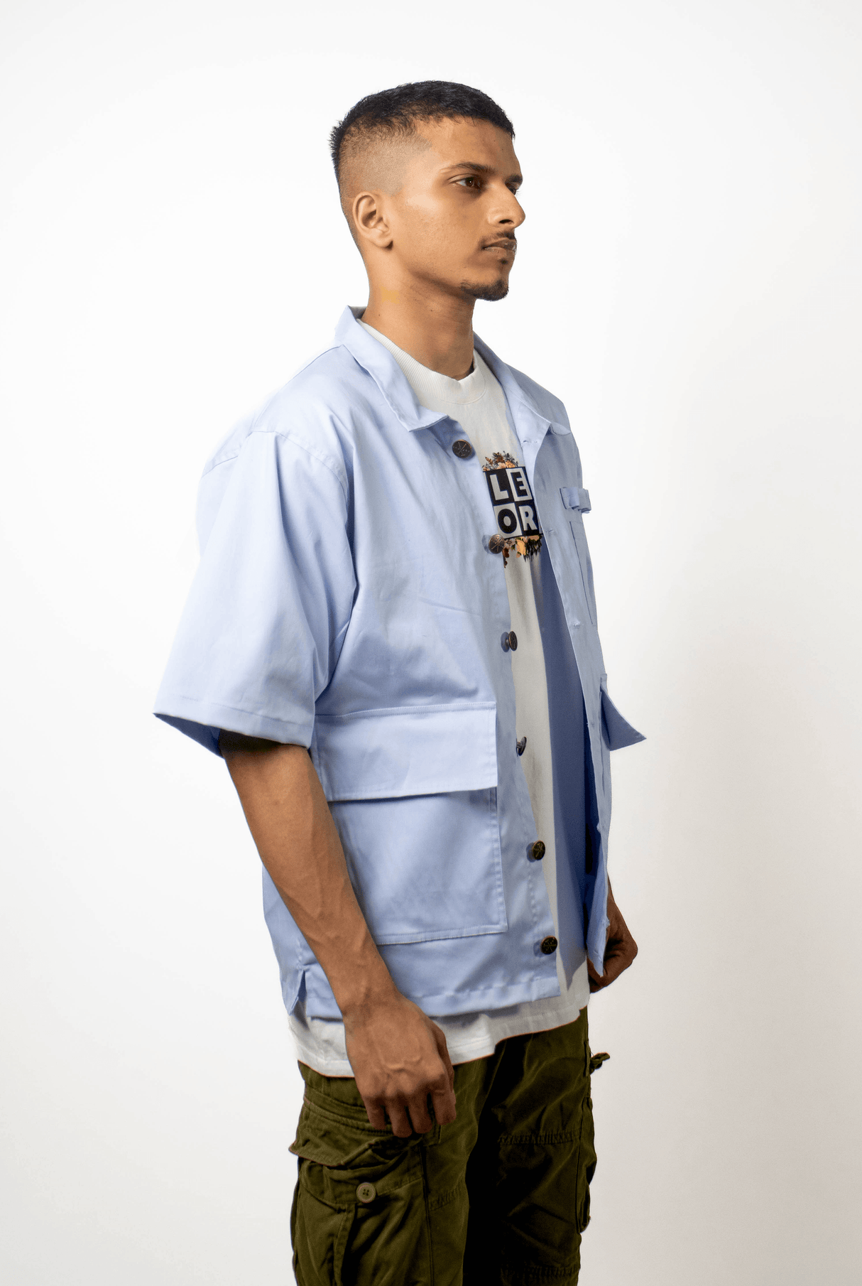 Workwear Blue Shirt - dawntown