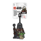 Lego The Mandalorian with Grogu Bag Tag