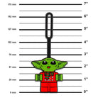 Lego Grogu Holiday Bag Tag