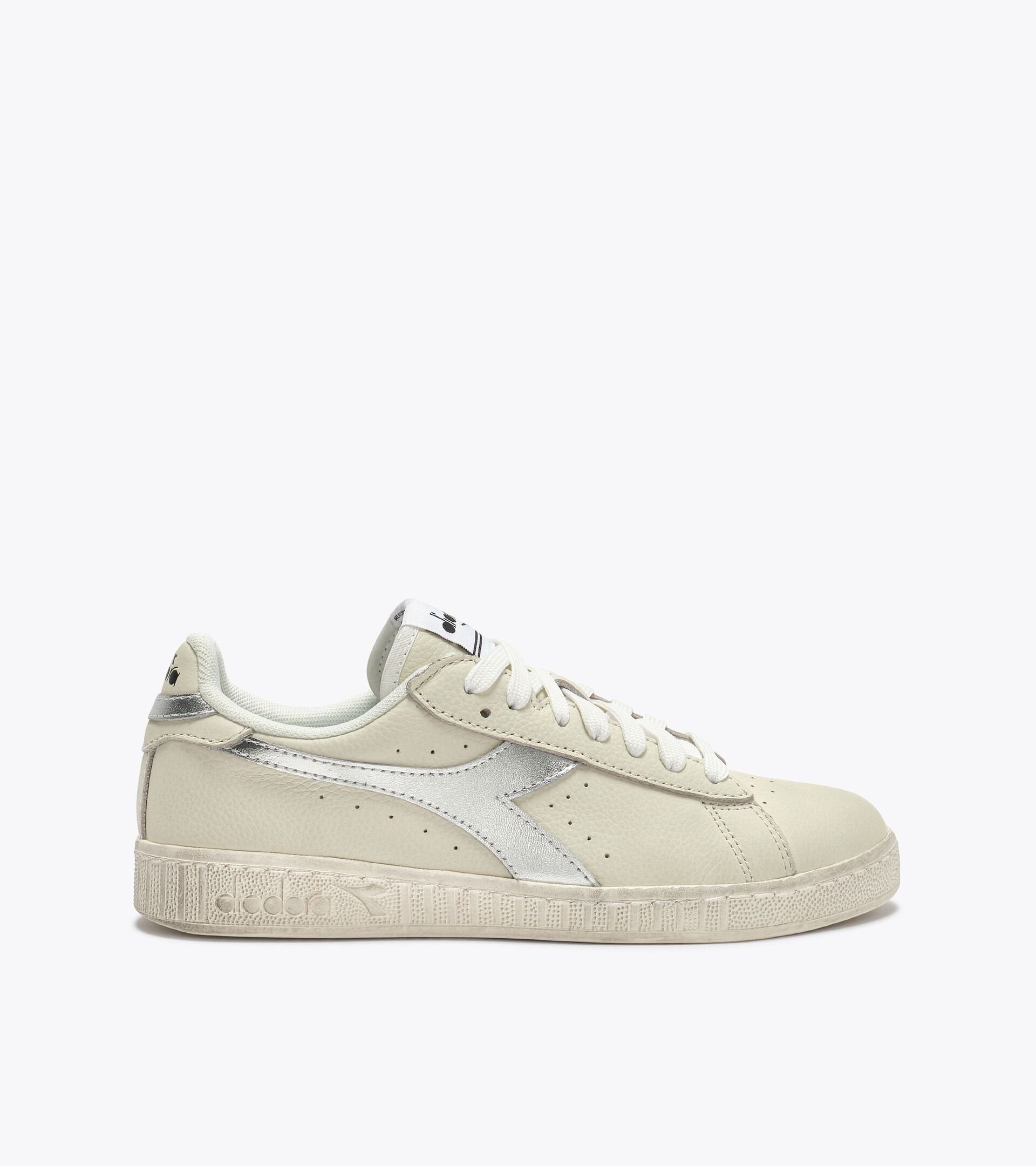 Diadora Game L Low Waxed Metal Wn White/Silver