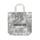 Christian Dior Exclusive Fabric Tote Bag Grey