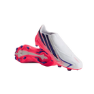 Adidas F50 Hyperfast League Laceless Firm Ground Soccer Cleats Cloud White
