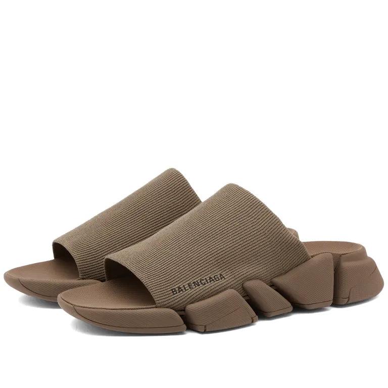 Balenciaga SPEED 2.0 SLIDE "Brown" - dawntown