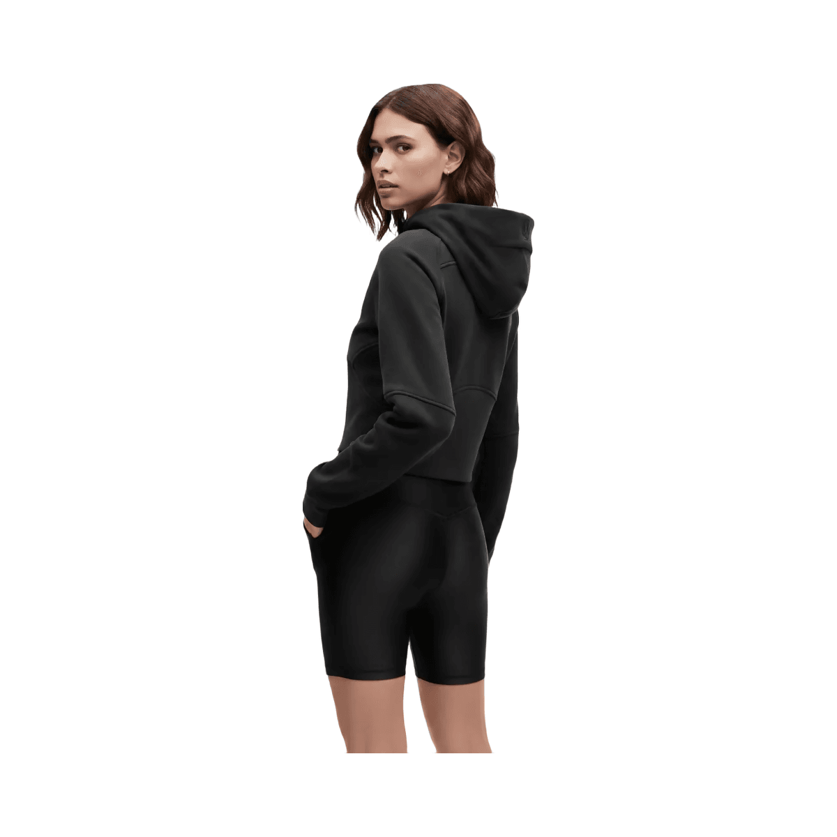lululemon-scuba-oversized-half-zip-hoodie-black-gold-image-2