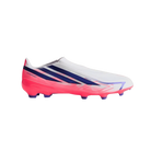 Adidas F50 Hyperfast League Laceless Firm Ground Soccer Cleats Cloud White