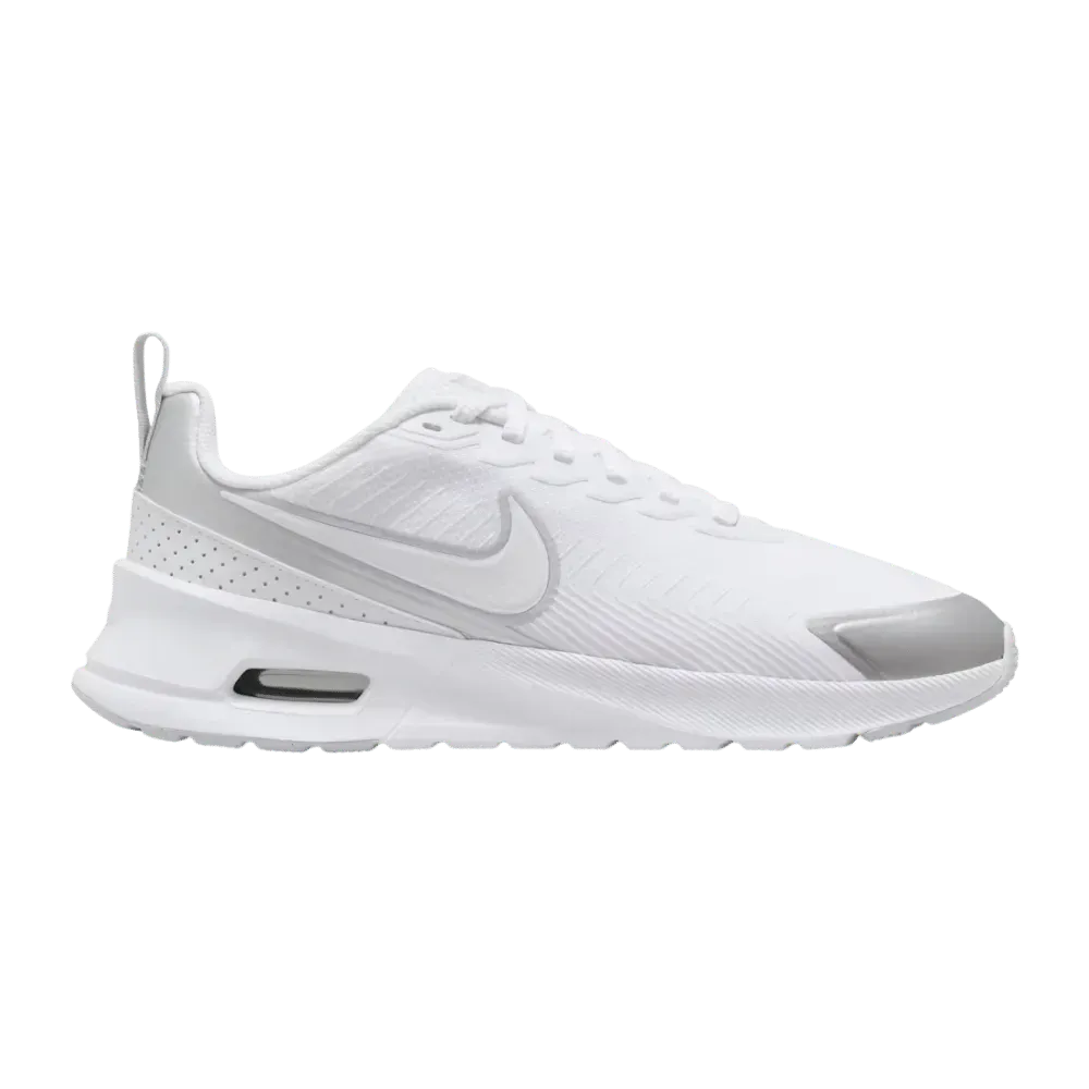 Nike Air Max Nuaxis White Pure Platinum Metallic Silver
