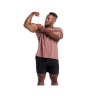 Gymshark Power T-Shirt Oversized Fit Brick Brown