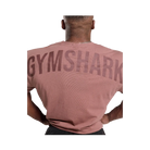 Gymshark Power T-Shirt Oversized Fit Brick Brown