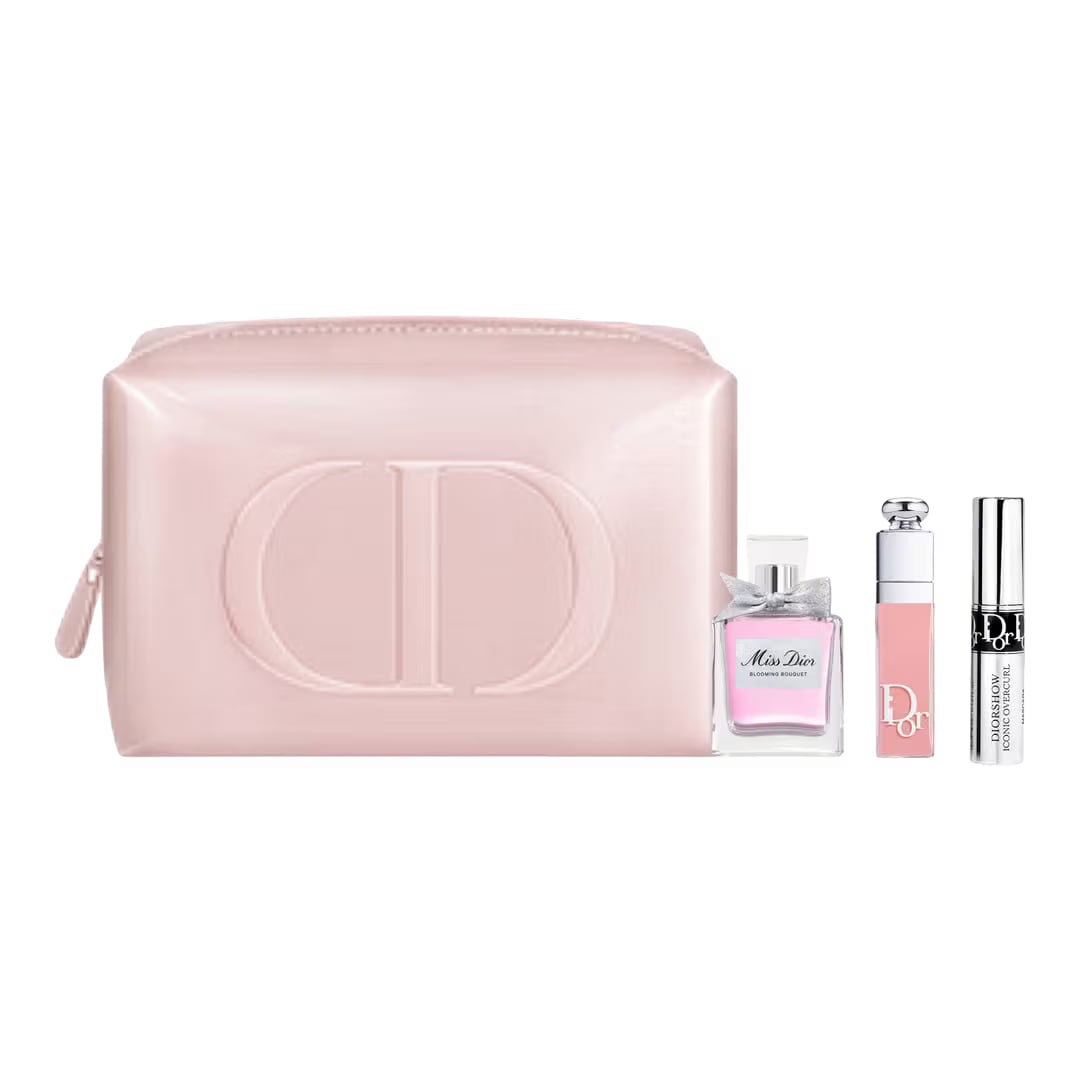 Dior Miss Dior Beauty Essentials Gift Set With Pink Pouch