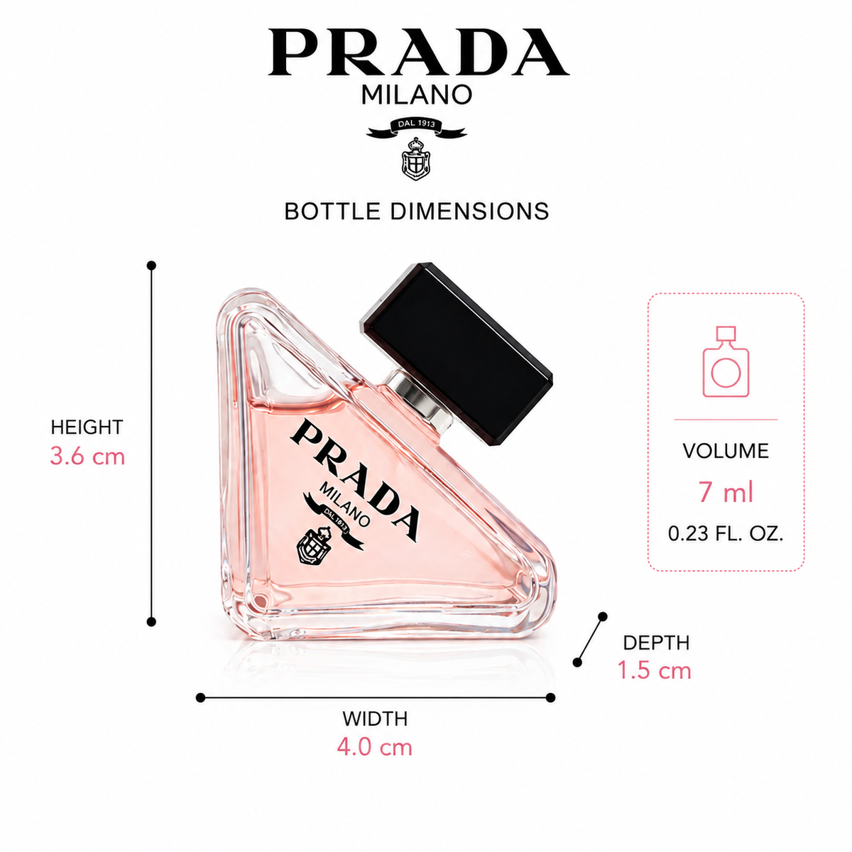 Prada Paradoxe - Eau de Parfum - Mini ( 0.23 oz / 7ml )