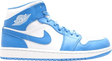 Air Jordan 1 Mid UNC - dawntown