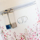 Christian Dior Vanity Pouch Flower White Novelty Limited Japan