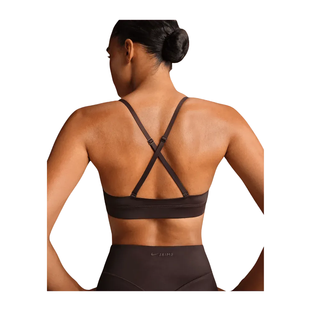 Nike x Skims Shine Women's Triangle Bra Phoenix