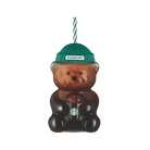 Starbucks Bear Bearista Glass Tumbler Cup
