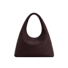 JW PEI Laura Woven Shoulder Bag - Deep Burgundy