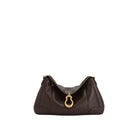 JW PEI Jayla Metal Pendant Embellished Shoulder Bag - Dark Brown