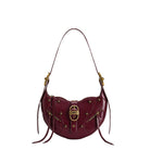 JW PEI Tessa Studded Shoulder Bag - Burgundy