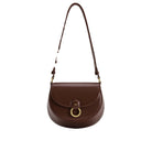 JW PEI Diana Ring Flap Saddle Bag - Brown