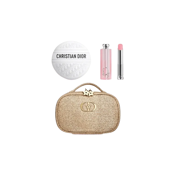 Dior 25th Anniversary Christmas Limited Edition Addict Lip Glow + Lip Balm Set