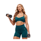 Gymshark Adapt Animal Seamless Sports Bra Navy/Brand Blue