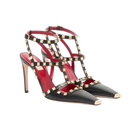 Valentino Rockstud Kidskin Pumps 100mm Black