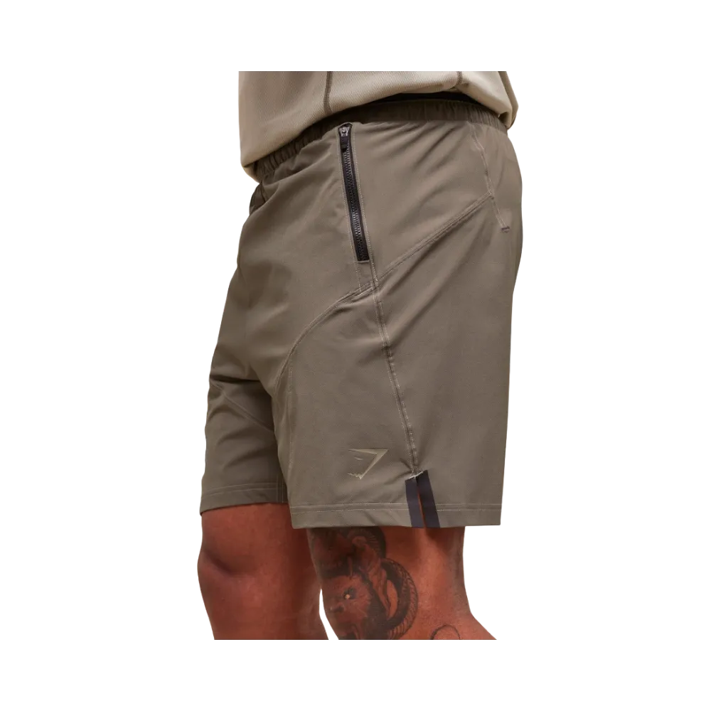 GymShark Tactical 6" Camo Brown