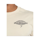 Gymshark Worldwide T-Shirt Oversized Fit Cream Beige