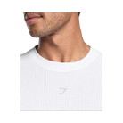 Gymshark Running T Shirt Slim Fit White