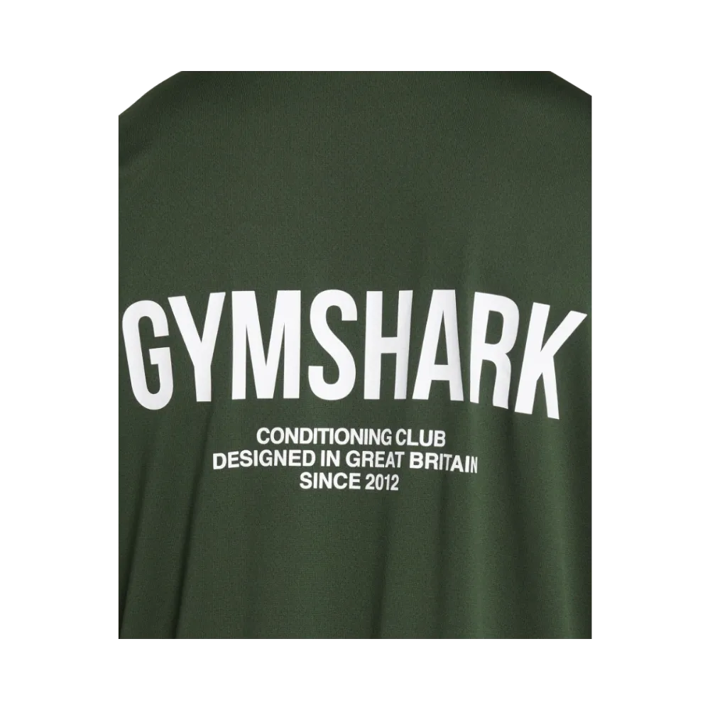 Gymshark Conditioning Club Oversized T-Shirt Trail Green
