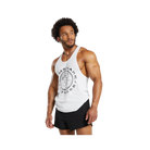 Gymshark Legacy Stringer Slim Fit White