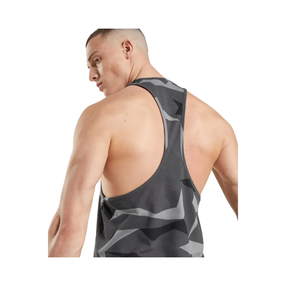 Gymshark Critical Stringer Slim Fit Black Print