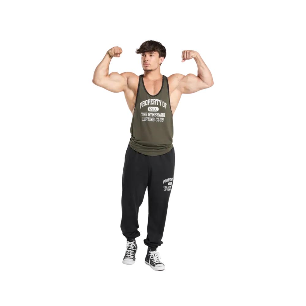 Gymshark Property Of Stringer Slim Fit Weighted Green