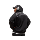 Gymshark Power Zip Up Hoodie Oversized Fit Black