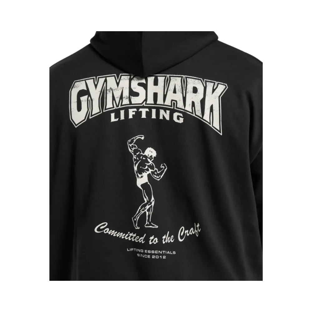 Gymshark Committed to the Craft Hoodie Oversized Fit Black