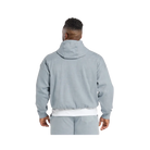 Gymshark Heavyweight Rib Hoodie Oversized Fit Denim Grey