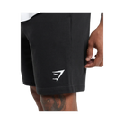 Gymshark Crest 9" Shorts Slim Fit Black