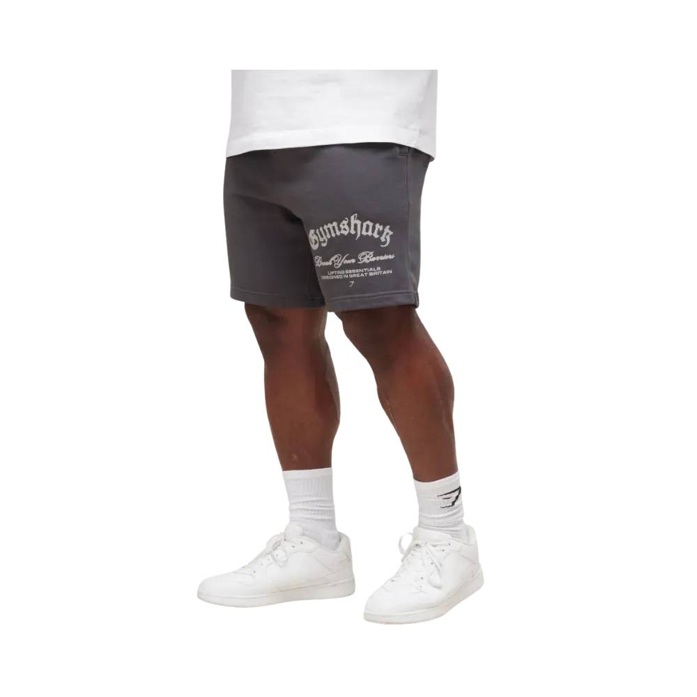 Gymshark Break Your Barriers Shorts Oversized Onyx Grey